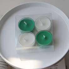 熊貓形狀手工燭台和香氛蠟燭、裝飾品和紀念品帶禮盒 - 黑與白 - 查看 6