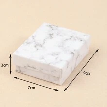 1 件紙質禮盒聖誕節情人節禮品包工藝展示新年禮物盒耳環項鍊手鍊配件包 - Gift Box - 查看 6