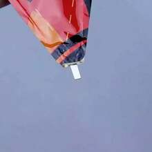 1 Paquete/10 Piezas Juguete Creativo De Pájaro Volador Impulsado Por Banda De Goma Grande Hecho A Mano - Azul - Ver 5