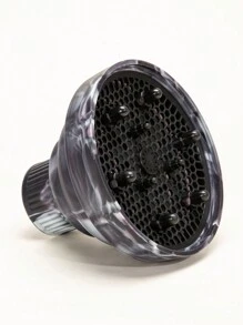 Universal Foldable Hair Dryer Diffuser For Curls And Blow Drying - Hair Curl Diffuser Cover And Hair Styling Tool Accessory - Black - View 6