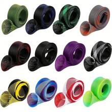 1入組網袖伸縮釣竿套,長短釣竿保護套,適用於長柄釣竿、旋轉釣、投擲釣、飛釣、衝浪釣 - 紅色 - 查看 4