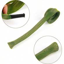 1入組網袖伸縮釣竿套,長短釣竿保護套,適用於長柄釣竿、旋轉釣、投擲釣、飛釣、衝浪釣 - 紅色 - 查看 7