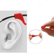 10入組矽膠眼鏡附件套裝,包括防滑耳鈎、耳夾、耳鎖、鼻墊,適用於運動,隨機顏色 - 玫紅色 - 查看 4