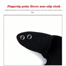 Fishing Gloves 2 Fingers Protector Breathable Anti-Slip Anti-Cut Fishing Gloves Carp Outdoor Fishing Tackle Accessories Supplies