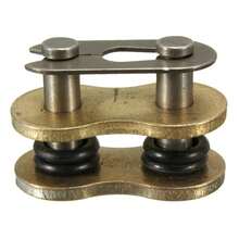 6 件裝重型金色 520h 530h 鏈條扣連接器主接頭連桿帶 O 型環用於越野摩托車 - 530H-6PCS - 查看 7