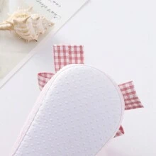 軟底嬰幼兒步行鞋襪，公主風格鞋帽套裝，適用於0-18個月大的寶寶，是寶寶的生日派對理想禮物 - 白色 - 查看 5