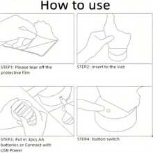 3d Led月亮貓燈,帶16種顏色變換和4種模式和智能觸控的亞克力幻象夜燈,亮麗耀眼,適合於臥室裝飾 - 黑色 - 查看 6