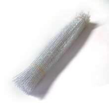 100 件兒童管道清潔器工藝品,閃光雪尼爾莖,管道清潔器,靈活耐用,適合 Diy 藝術和創意手工藝項目裝飾,適用於 Count Teach(6 毫米 X 11.5 英寸) - B-七彩 - 查看 2