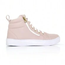 Women Mid-Calf Boots - 粉色 - 查看 3