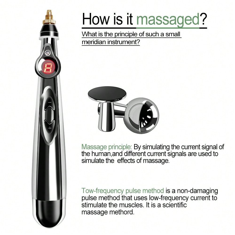 Energy Meridian Massage Pen Muscle Stimulator Full Body Massage 9