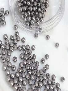 不鏽鋼飾品配件線球,釘釘唇釘耳釘馬蹄環肚臍可用 - 5mm*1.2 - 查看 5