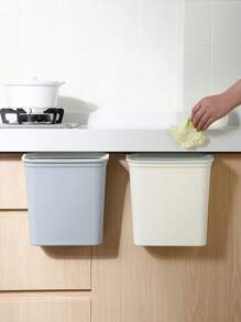 1pc Hanging Kitchen Waste Sorting Bin For Cabinet Door Or Wall Mounting - Multicolor - View 3