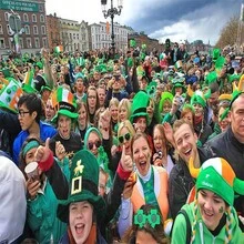 12 cái Nhựa Irish Cỏ ba lá Đồng xu Ngày Saint Patrick Trò Chơi Mã thông báo Mới lạ Đối với Bữa tiệc ngày lễ - màu xanh lá - Xem 4