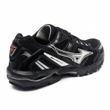 Men Sneakers - Negro/Plata - Ver 3