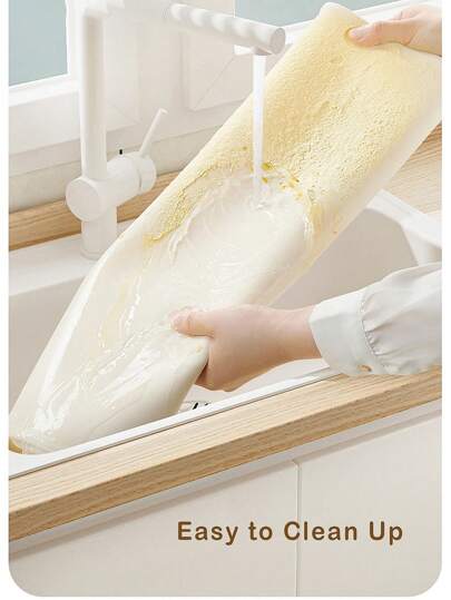 Silicone Baking Mat,Extra Thick Large Non Stick Sheet Mat With Measurement Non-Slip Dough Rolling Mat,Reusable Silicone Counter Mat For Making Cookies,Macarons,Bread & Pastry, Beige