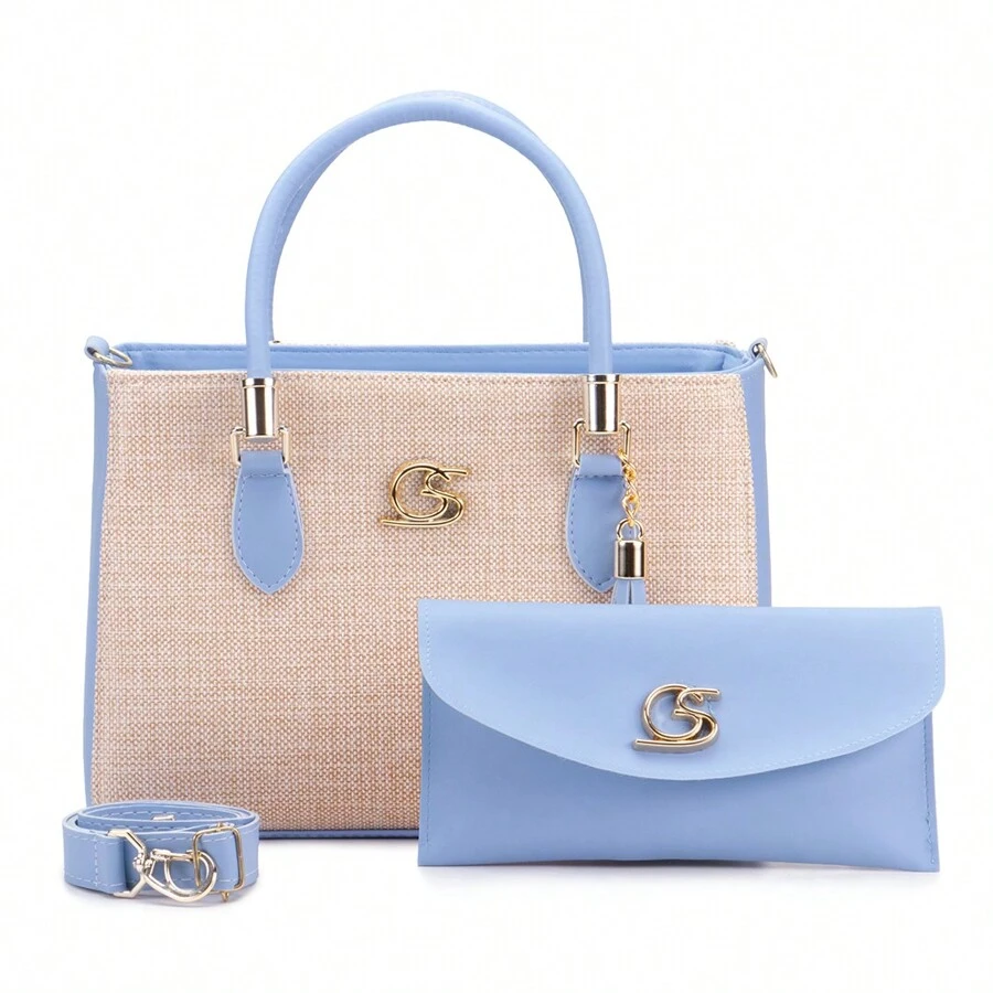 Women Bag Sets - 霧霾藍 - 查看 1