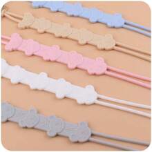 1 件全新設計兒童 Diy 珠寶製作套裝,包括圓形橡木串珠項鍊、可愛的卡通無尾熊矽膠珠和其他配件 - 珊瑚粉 - 查看 4