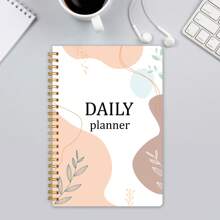 1 PC Daily Week Planner Task List Notebook Management Unfated Schedule Agenda Planner School Planner Work Planner Spiral Planner. - White - View 3