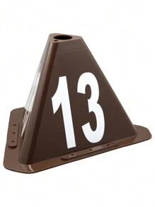 10 Conos De Identificación Vehicular Con Imán, Enumerados Del 1 Al 10, Colores Surtidos, Ponle Color A Tus Procesos - Multicolor - Ver 8