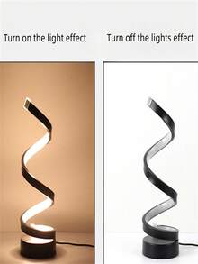 1pc Led Bar Table Lamp Usb Powered Ambient Light For Decoration Atmosphere Night Light Desk Creative Lamp - Black - View 7