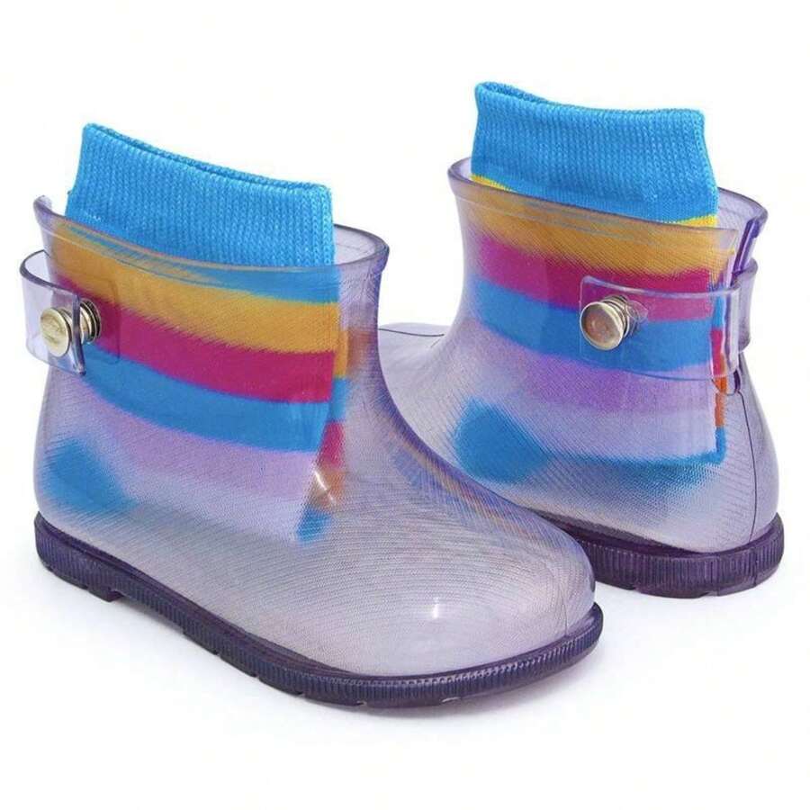 Kid's Rain Boots - 無色 - 查看 1