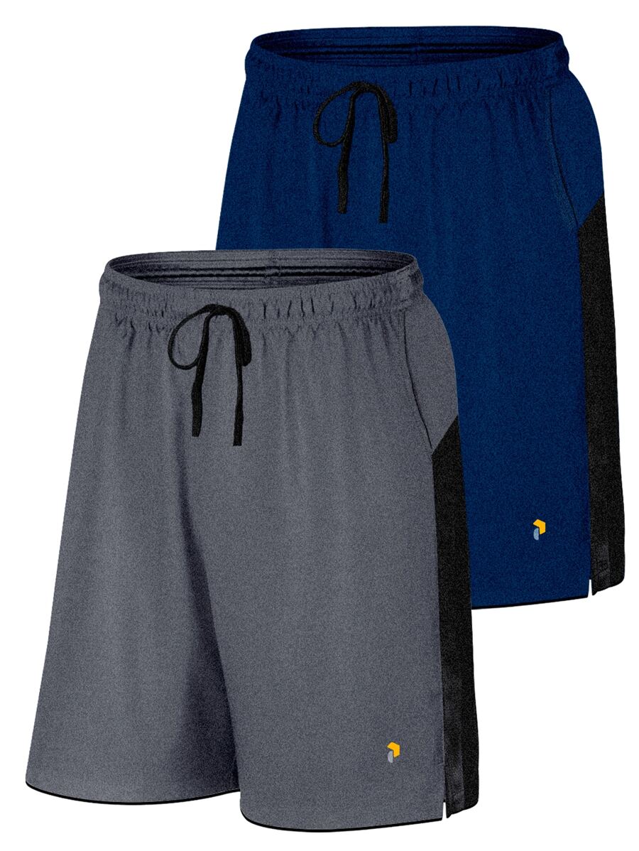 Men Sports Shorts - Màu xanh hải quân - Xem 1