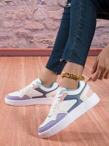 Nhiều màu Thoải mái Thời gian rảnh rỗi Giày dép Dành Cho Nam Và Nữ , Giày đi bộ , Thời trang Giày Chạy bộ Với Dày Đế , Thích hợp Đối với Sinh viên Và Mặc hàng ngày - Nhiều màu - Xem 3