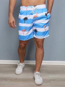 Men Shorts - Màu xanh nhạt - Xem 5