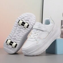 Unisex Roller Skate Shoes, 4 Wheels Detachable, Suitable For Students, Sports Roller Skating Shoes