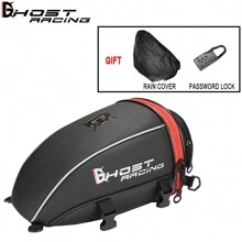 Motorcycle Tail Tank Bag Waterproof Multifunction Backage Motobike 10L Storage Luggage Large Capacity Accessories - Black - View 9