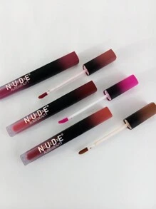 Lápiz labial líquido matte de larga duración set de 6 piezas - Multicolor - Ver 5