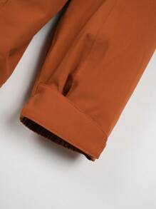 TECTOP 男式防水滑雪外套3合1保暖冬季雪衣山地防風衣,可拆卸帽雨衣 - 棕色 - 查看 8