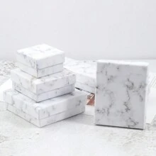 1 件紙質禮盒聖誕節情人節禮品包工藝展示新年禮物盒耳環項鍊手鍊配件包 - Gift Box - 查看 3