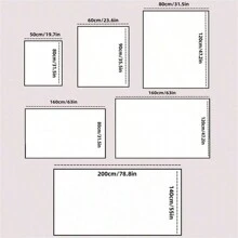 1入復古風格聖誕節主題地墊,卡通聖誕老人節日裝飾地氈適用於入口門廊 - 復古風做舊聖誕-3 - 查看 2