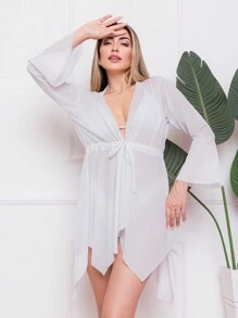Women Kimonos - trắng - Xem 4