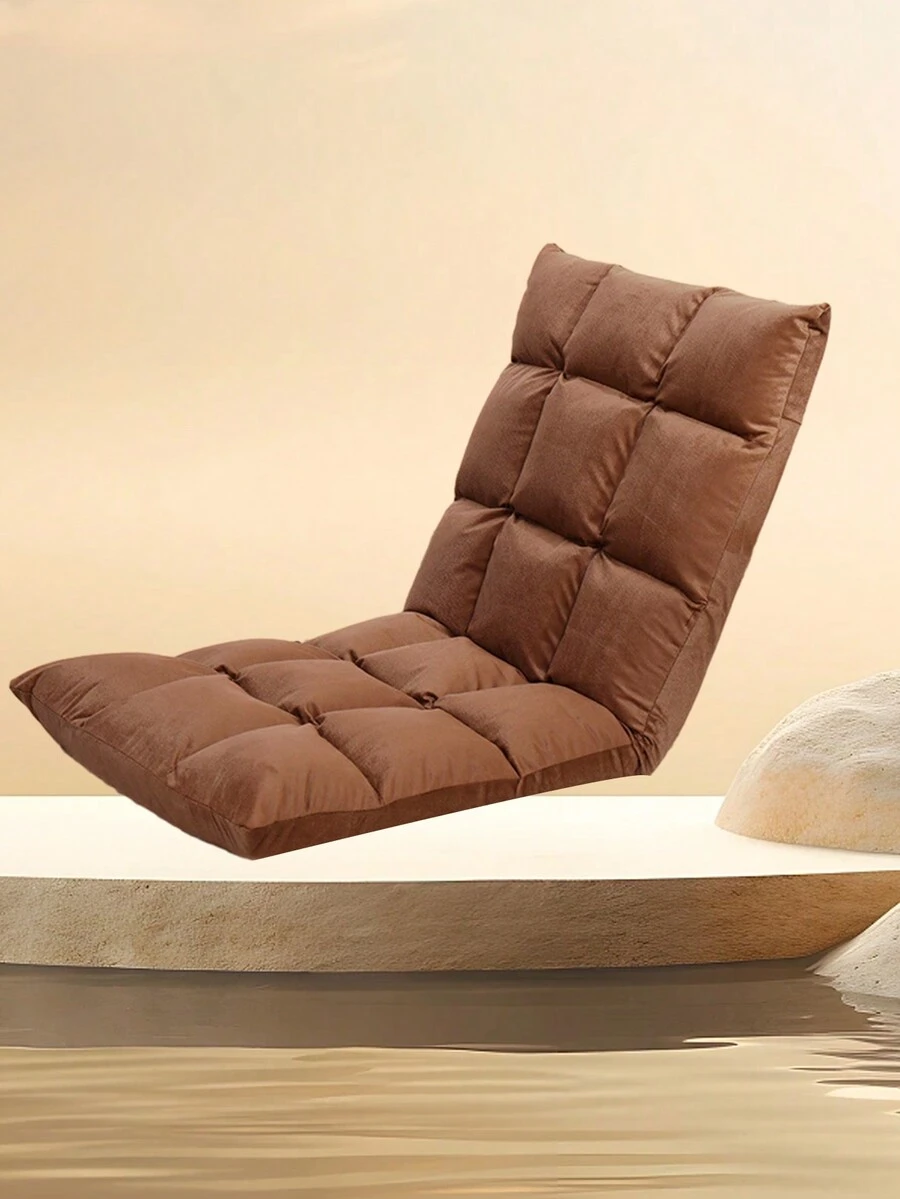 Sofá holgado, Tatami, Plegable individual, Pequeña ventana de bahía, Cama, Respaldo de ordenador, Silla, Sofá de piso - Café integral - Ver 1