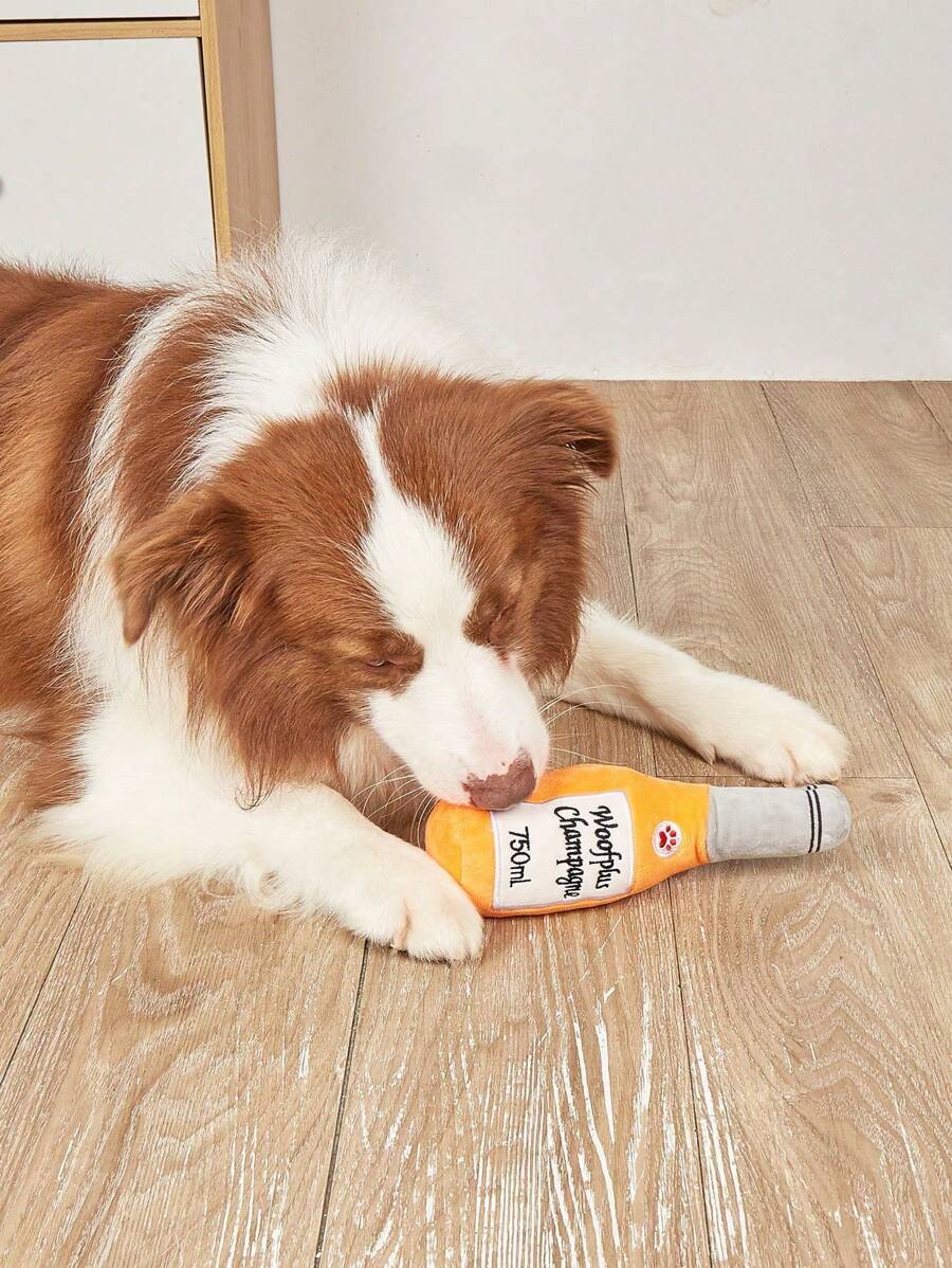 1入組酒瓶造型出牙牙刷音效玩具 - 彩色 - 查看 1