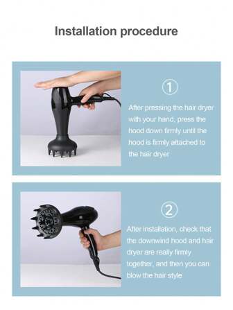 1个吹风机扩散罩，适用于所有吹风机，可用于卷发和吹干头发，是理发店、美容院、返校季、旅行度假必备的美发用品，也是女士美发配件的理想之选。产品包括：梳子、吹风机、头发、理发师、边缘梳、造型梳、吹风机、美发用品、发胶、卷发产品、剪发剪刀、圣诞节用品、理发店用品、美发用品、吹风机、卷发梳、美发设备、发型、美发、理发师、理发师配件、理发店用品、美发设备。