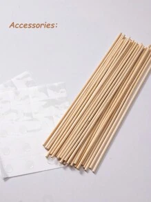 生日派對攝影道具,30件玫瑰金生日派對道具套件,實際閃爍可愛生日設計,適用於女孩或婦女,生日派對裝飾用品和桌面居家擺設 - 香檳色 - 查看 7