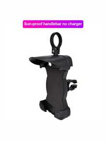 Qc3.0 18w 摩托車手機架充電器,帶太陽和雨的支架,支持手機座 - no charger - Handle installation - 查看 12