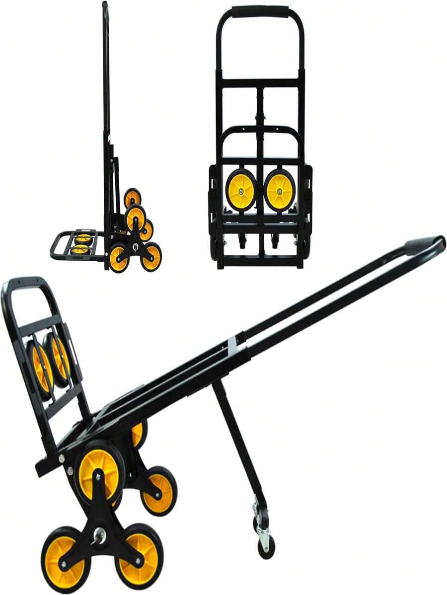 Climber Hand Truck Dolly, Stair Climbing Cart Folding Grocery Cart