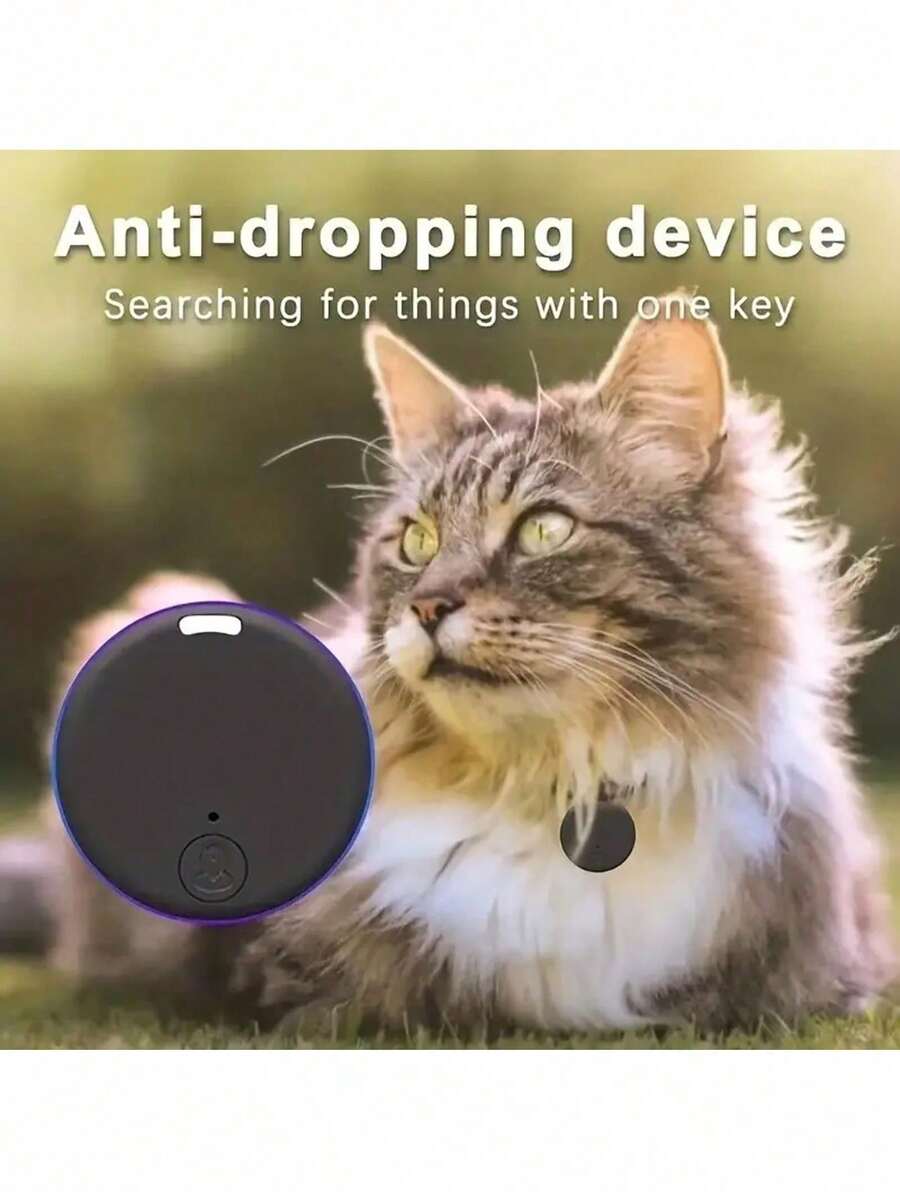 Circular Intelligent Anti-Loss Device - Smart Portable 5.2 Pet Mobile APP Positioning Bidirectional Warning Alarm - Multicolor - View 1