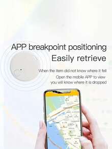 Circular Intelligent Anti-Loss Device - Smart Portable 5.2 Pet Mobile APP Positioning Bidirectional Warning Alarm - Multicolor - View 6
