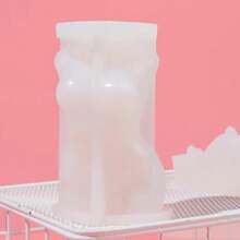 1入組diy矽膠身體蠟燭模具3d身體矽膠樹脂鑄模,可製作環氧樹脂及肥皂模具,手工藝品 - 白色 - 查看 2