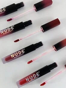 Lápiz labial líquido matte de larga duración set de 6 piezas - Multicolor - Ver 2