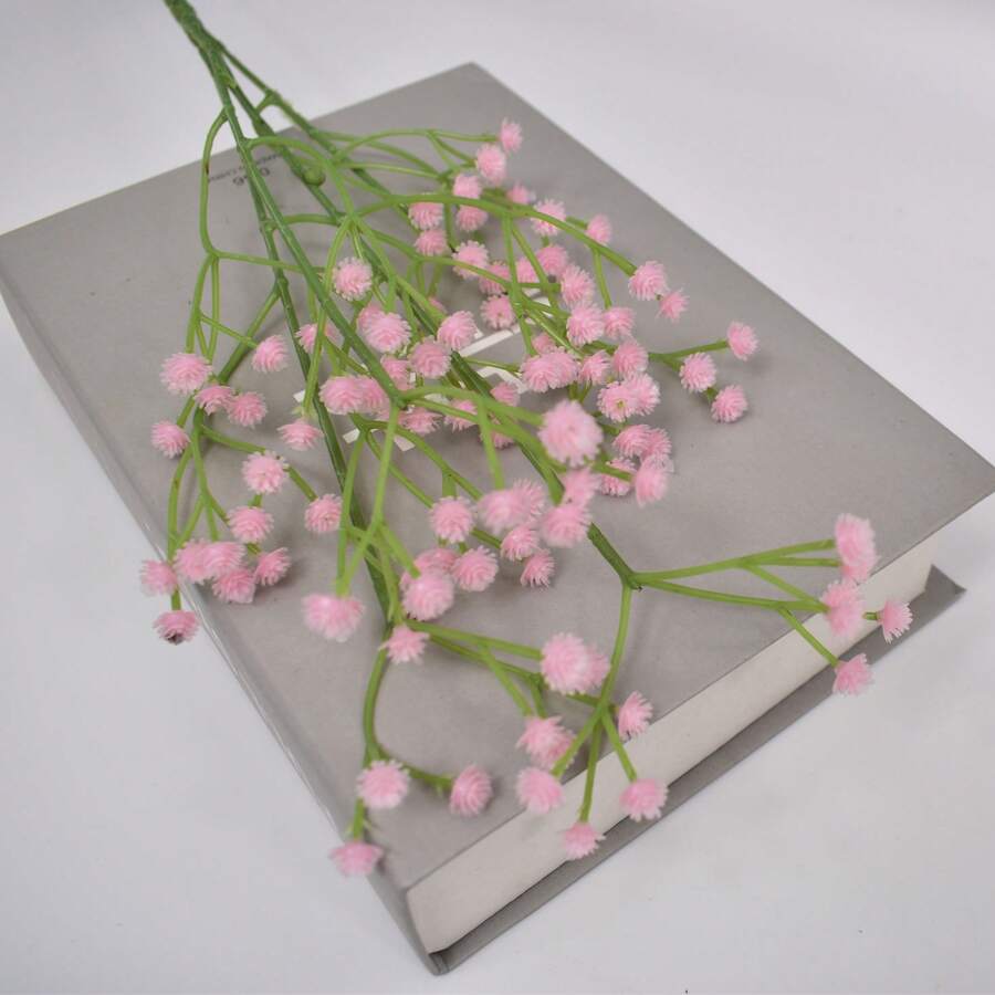 5入組合成閃爍星花朵套裝（108枝）,豪華情人節禮物,情侶禮物,桌花中心裝飾,客廳,家居裝飾,花藝擺設 - 粉色 - 查看 1