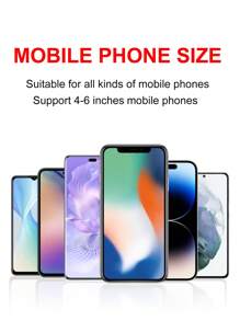 4 pièces Support de navigation automobile ajustable et adhésif, 2 jeux, support de téléphone de voiture, support de navigation automobile adhésif puissant, convient pour la voiture/le gymnase/le miroir/les surfaces lisses, compatible avec tous les smartphones, support de téléphone de voiture à ventouse, accessoires automobiles - Noir - Voir 8