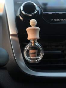 1個車載香薰空瓶包裝揮發瓶空調出風口裝飾可愛卡通汽車香薰擺件 - 彩色 - 查看 5