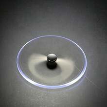 Fidget Gyro Pen With LED Light To Stress Reducer Thinking Ballpoint Pen Gift Pen Anti Stress Anxiety - Black - View 5