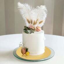 20/50/100pcs Mini Gold Round Hard Paper Mousse Cake Base, Disposable Cardboard Cake Board For Cupcake, Wedding Birthday Party Dessert Display Tray